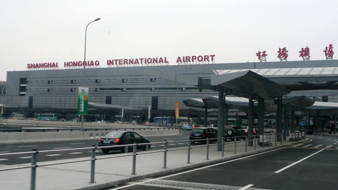 Terminal 2 building at Shanghai Hongqiao Airport