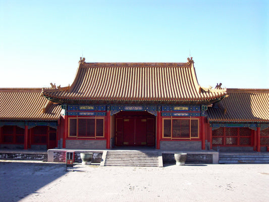 Courtyards and tiled roofs inside Beijing's Forbidden City, an attraction that uses real-name advance reservations